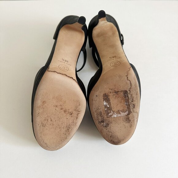 CHANEL - Authentic High Heels SALOMES G30444 - Picture 8 of 10